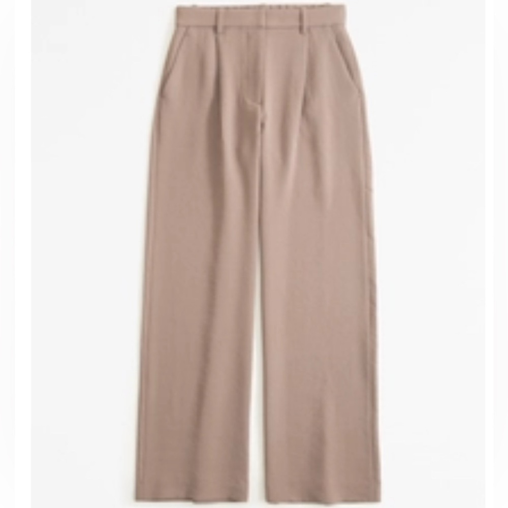 NWT Abercrombie and Fitch Harper Tailored Premium Crepe Pant